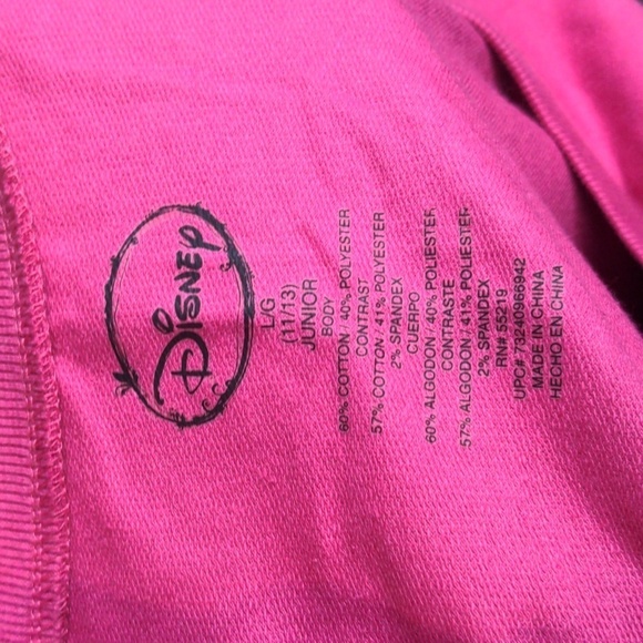 DISNEY Fiesty Barbie PINK TINK Crew Neck Sweatshirt - Picture 7 of 8